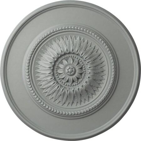 Ekena Millwork Floral Ceiling Medallion, 23 1/2"OD x 2 3/4"P CM23FL